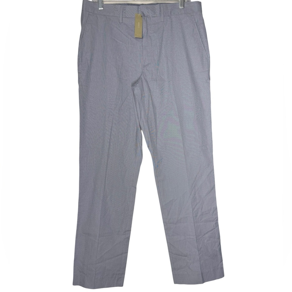 J Crew Classic Fit Blue Pants Size 32 x 32 Preppy Cotton NWT